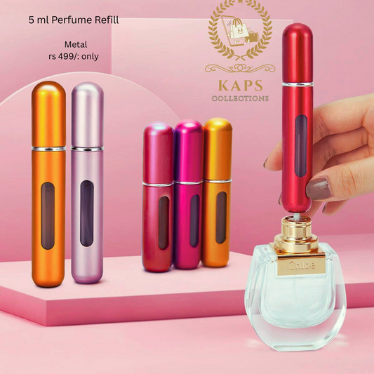 5ml Perfume Refill Metal Bottle